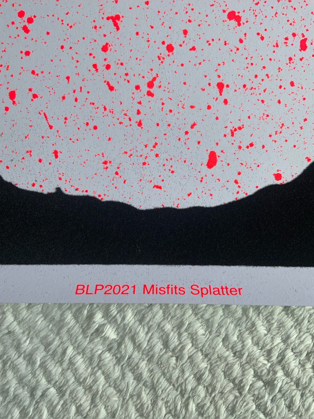 Scorpio Posters Misfits Skull Splatter Black Light Poster - Picture 6 of 11